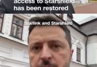 Ukraine Restores Full Starlink Access After Week of Slow Internet Disrupts Military Operations
