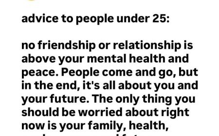 A reminder for anyone under 25