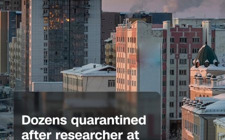 Questions are mounting in Russia after the unexplained death of a young woman who worked at a Siberian laboratory specializing in plague research