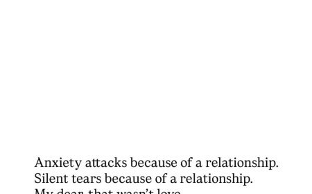 MY DEAR, LOVE SHOULDN’T KEEP YOUR NERVOUS SYSTEM IN SURVIVAL MODE