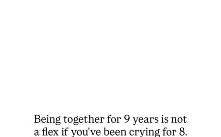 RELATIONSHIP LENGTH ≠ RELATIONSHIP HEALTH.