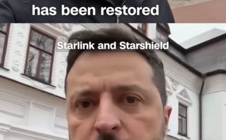 Ukraine Restores Full Starlink Access After Week of Slow Internet Disrupts Military Operations