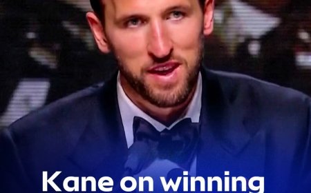 HARRY KANE’S EMOTIONAL SPEECH AFTER WINNING THE 2026 BALLON D’OR!