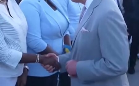 KING CHARLES III ARRIVES IN THE BAHAMAS AMID CALLS FOR APOLOGY AND REPARATIONS OVER SLAVERY