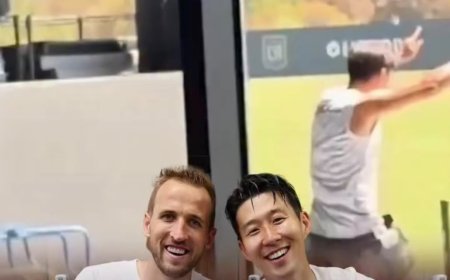 SON HEUNG-MIN’S REACTION TO HARRY KANE’S BALLON D’OR WIN IS EVERYTHING!