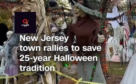 NEW JERSEY DENTIST ENDS 25-YEAR HALLOWEEN DECORATION TRADITION AFTER CITY ISSUES TICKETS