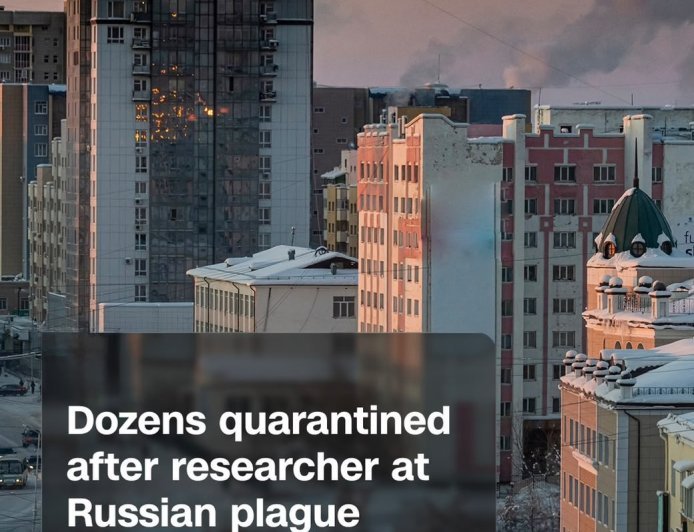 Questions are mounting in Russia after the unexplained death of a young woman who worked at a Siberian laboratory specializing in plague research