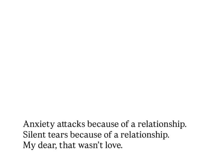 MY DEAR, LOVE SHOULDN’T KEEP YOUR NERVOUS SYSTEM IN SURVIVAL MODE