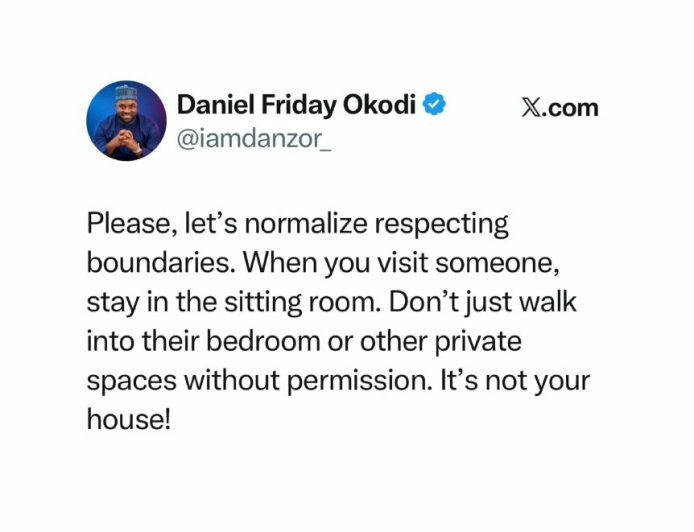LET’S NORMALIZE RESPECTING PEOPLE’S BOUNDARIES