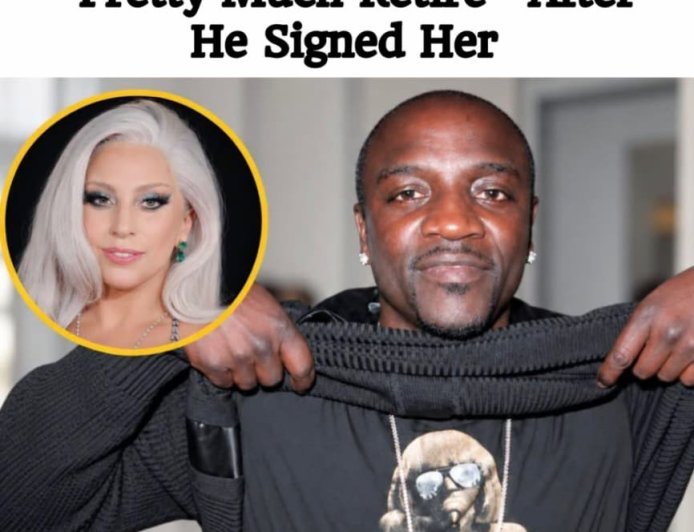 AKON ONCE SIGNED LADY GAGA — AND LATER SAID HER SUCCESS HAD “PRETTY MUCH RETIRED” HIM
