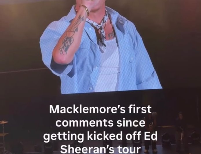 Macklemore Breaks Silence After Being Dropped from Ed Sheeran’s Tour