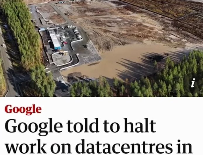 Outcry in Finland as Google Faces Backlash Over Forest Clearance for AI Data Centre