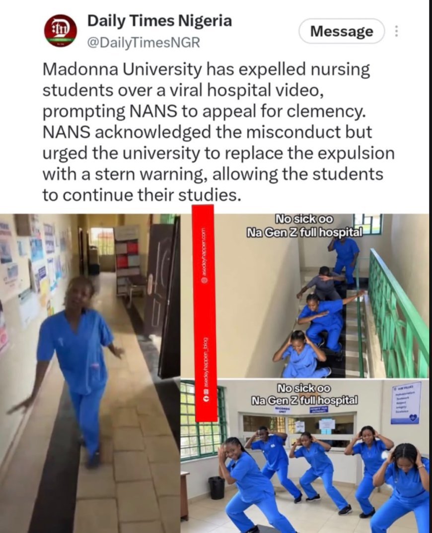 UST IN: Madonna University Expels Nursing Students Over Viral Hospital Video
