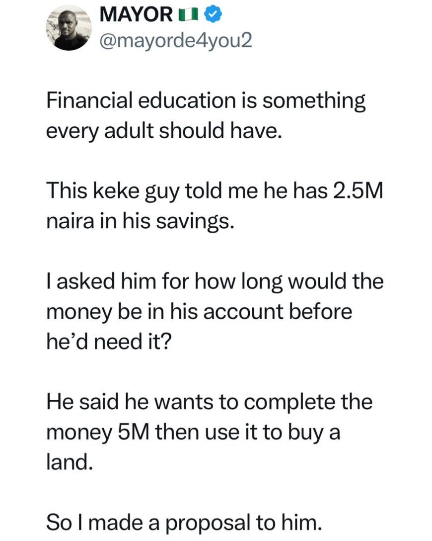 Financial education is a life skill every adult should have.
