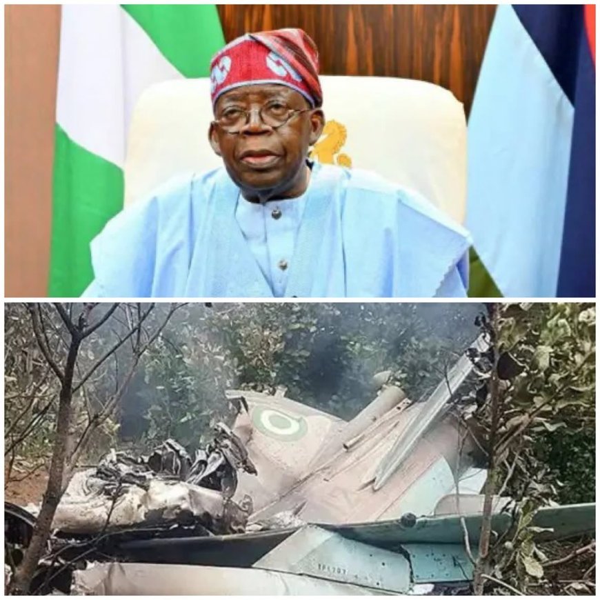 BREAKING: Tinubu Declares Three-Day National Mourning Over Ondo Military Aircraft Crash