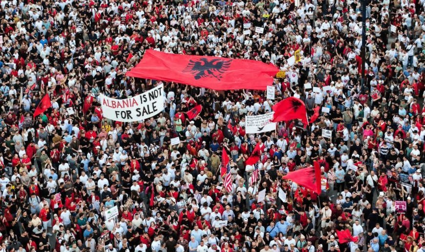 Tensions Escalate in Albania as Riot Police Clash With Protesters in Tirana