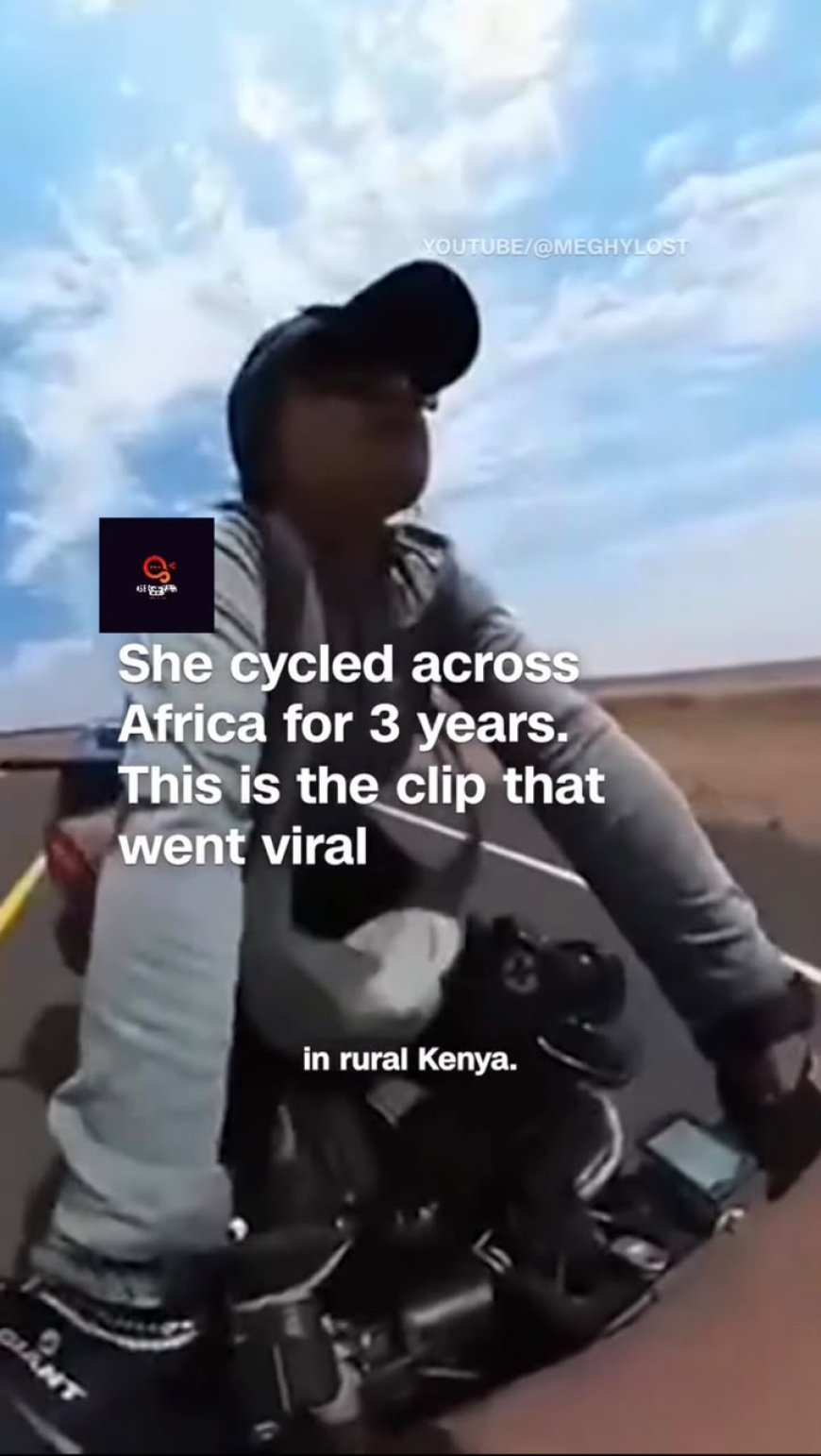 Viral Video Shows Woman Adventurer Being Chased by Man During Cycling Trip in Kenya