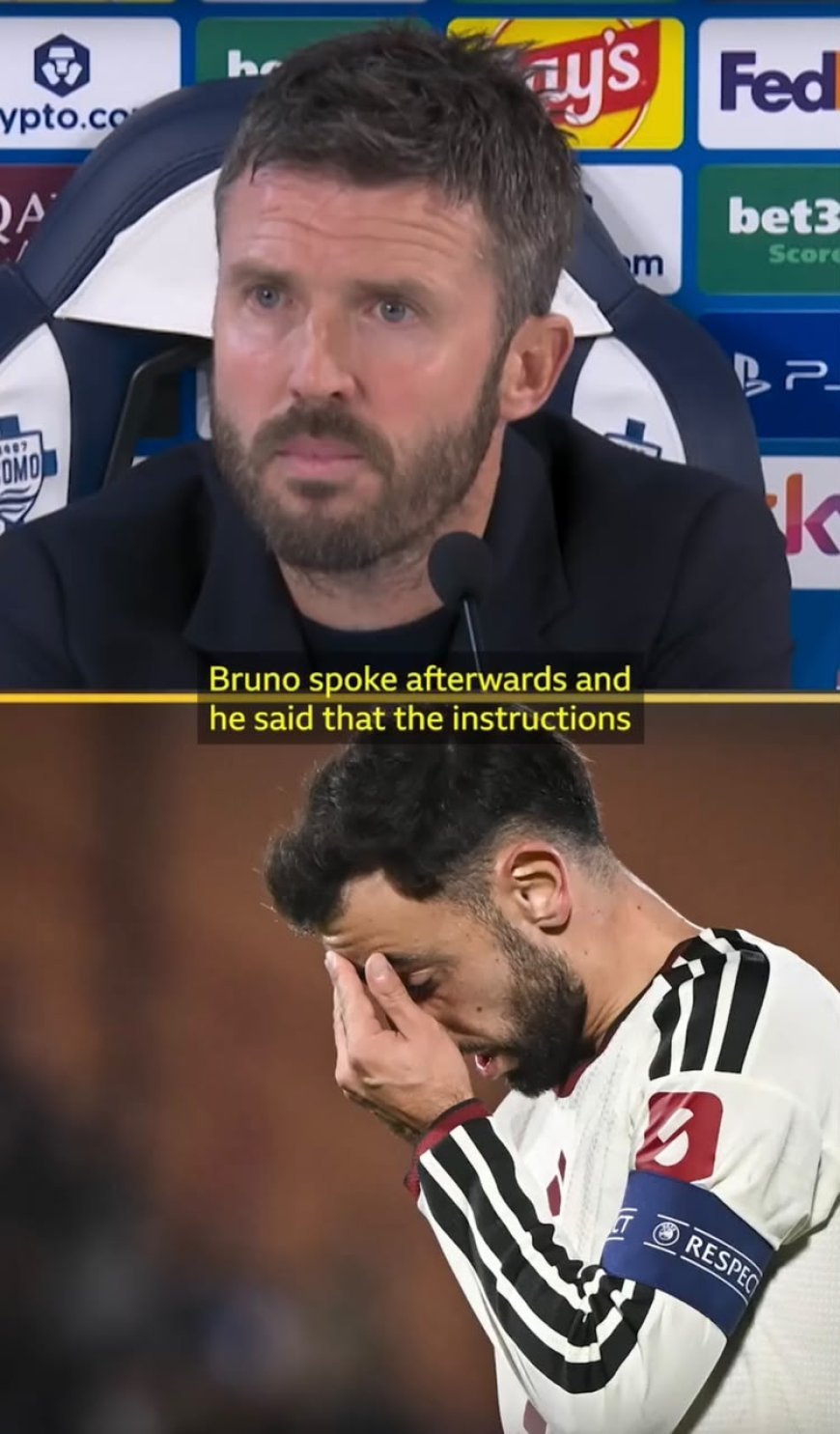 Michael Carrick Responds After Bruno Fernandes Criticises Team Tactics Following Match