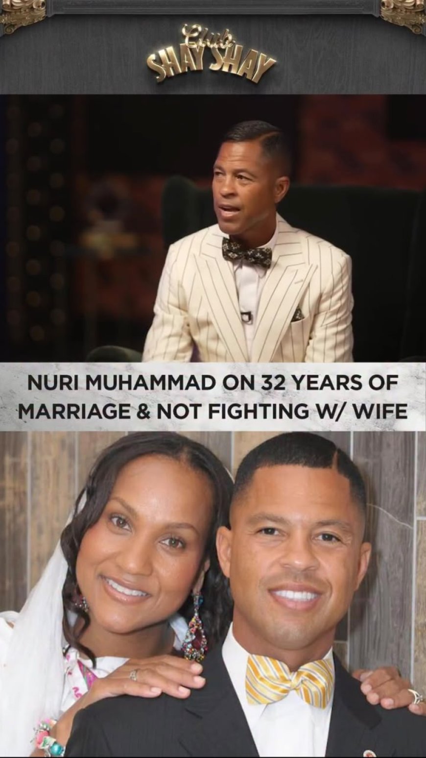 “A BLACK MAN WANTS PEACE AT HOME, AND SO DOES A BLACK WOMAN.”