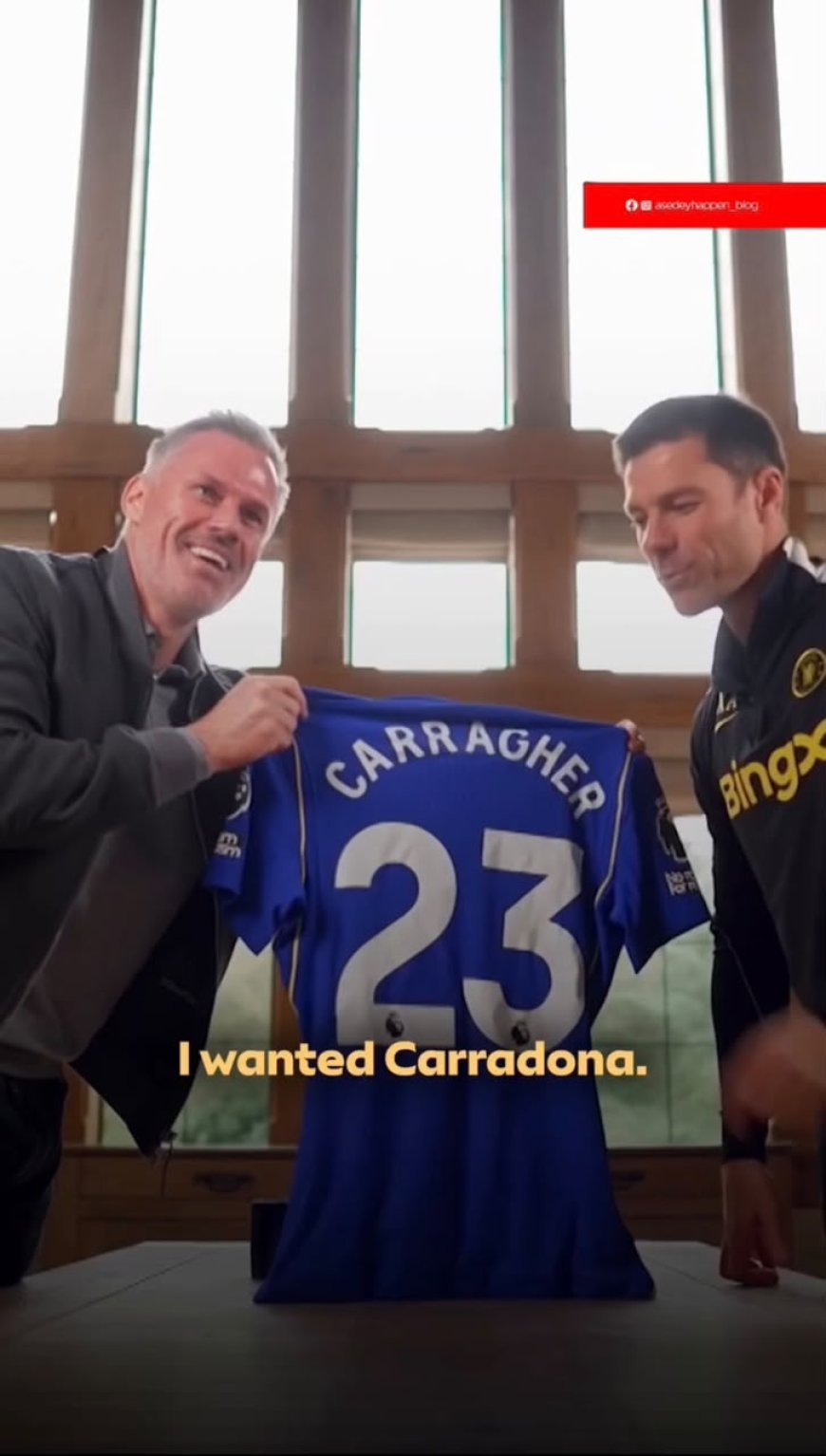Xabi Alonso Shares a Special Gift with Jamie Carragher in ‘Boss’ Episode