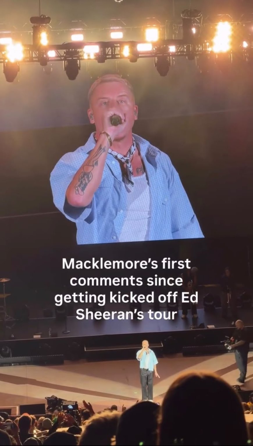 Macklemore Breaks Silence After Being Dropped from Ed Sheeran’s Tour
