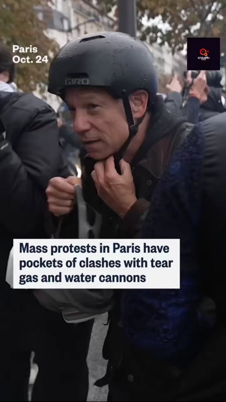 Over 100,000 Protesters March in Paris Over School Funding and Rising Cost of Living