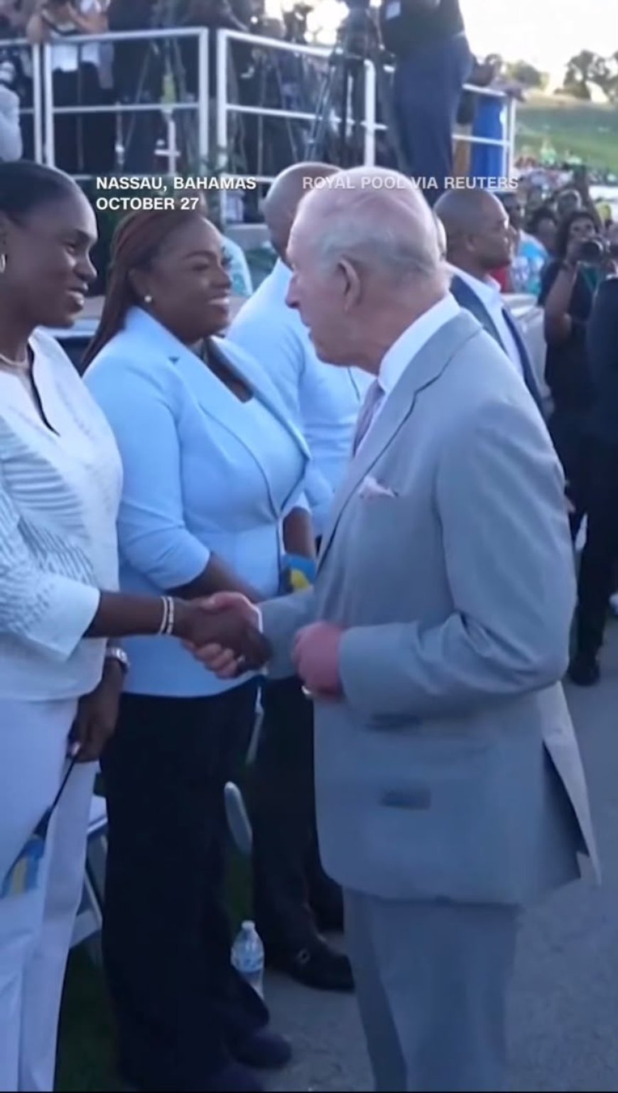 KING CHARLES III ARRIVES IN THE BAHAMAS AMID CALLS FOR APOLOGY AND REPARATIONS OVER SLAVERY