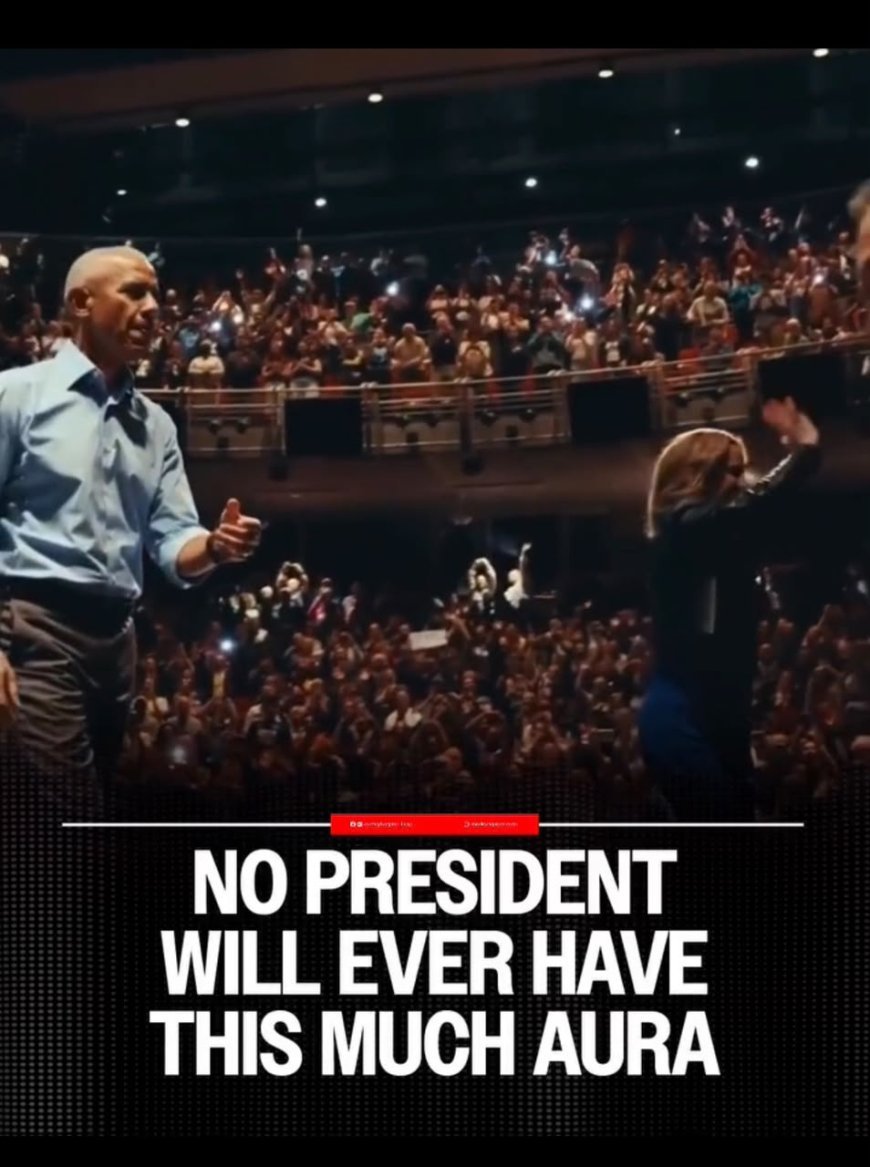 NO PRESIDENT WILL EVER HAVE THIS MUCH AURA!