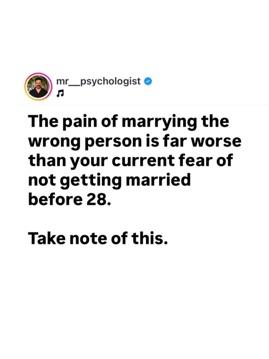 “YOU’RE 27 AND STILL NOT MARRIED?” HERE’S WHY YOU SHOULD NEVER RUSH INTO MARRIAGE