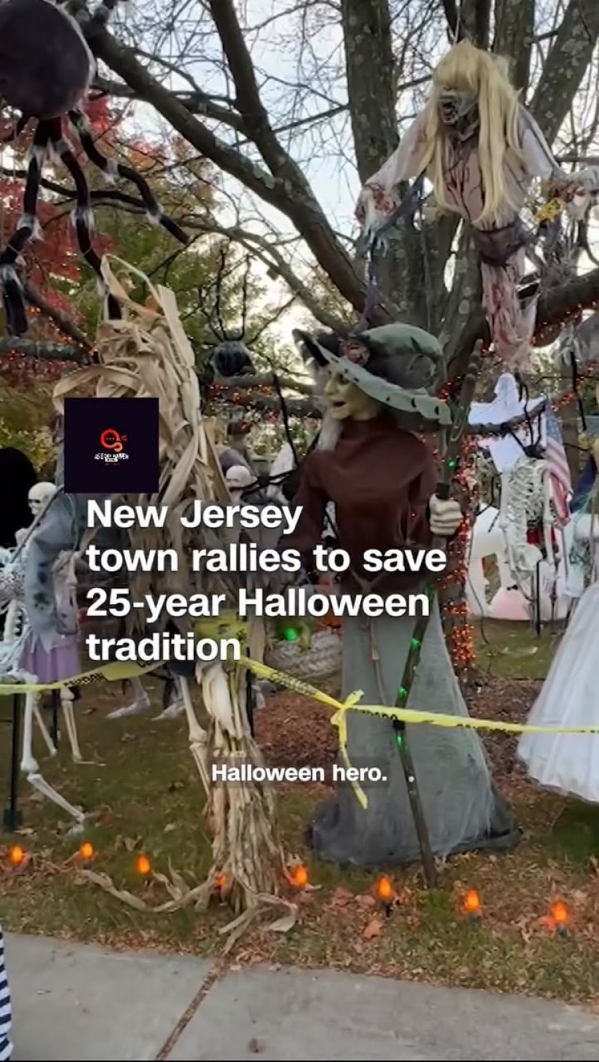 NEW JERSEY DENTIST ENDS 25-YEAR HALLOWEEN DECORATION TRADITION AFTER CITY ISSUES TICKETS