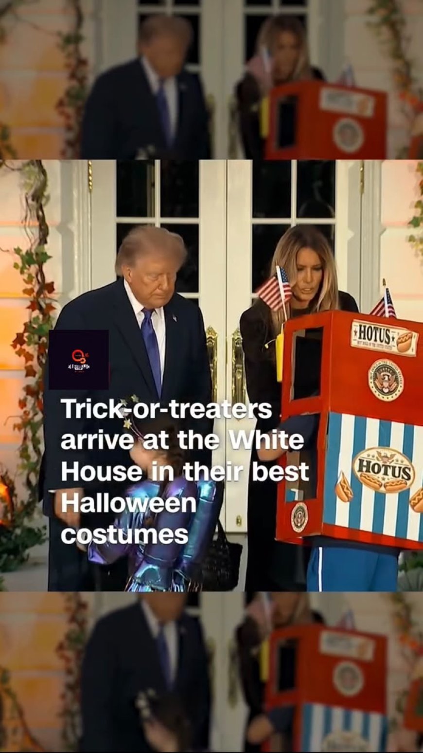 TRUMP AND MELANIA HOST HALLOWEEN CELEBRATION AT THE WHITE HOUSE